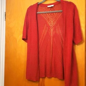 Knitted Christmas vest size S